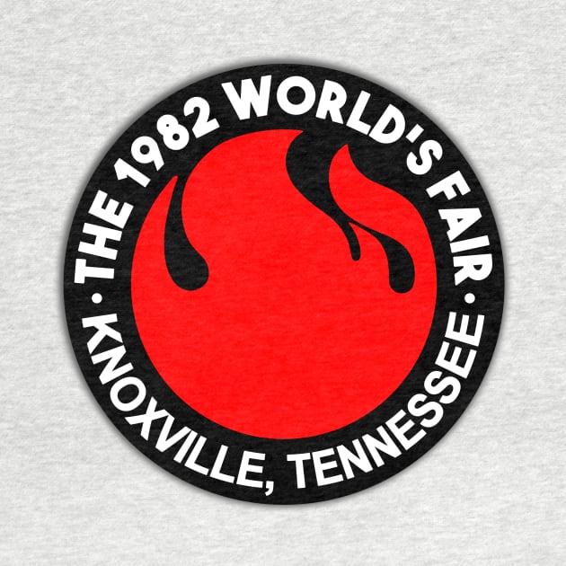 '82 World's Fair Logo - 3 by BigOrangeShirtShop
